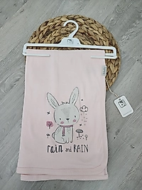 ⭐️Bibaby Tavşan Figürlü Pamuklu Battaniye