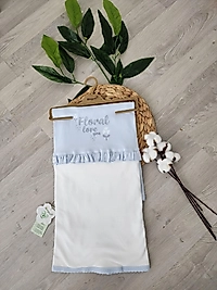 ☘️Organik Pamuklu Çiçek Penye Battaniye