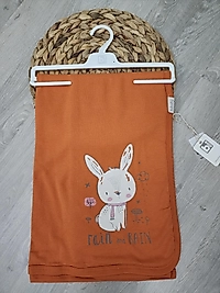 ⭐️Bibaby Tavşan Figürlü Pamuklu Battaniye