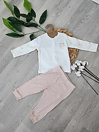 ☘️Organic Pamuklu Koala Desenli 2'Li Takım