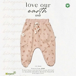 ☘️Organik pamuklu penye patikli pijama