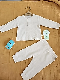 ☘️Biorganic Waffle Kumaş 2'Li Takım